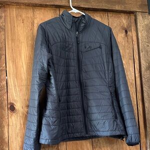 REI Charcoal Grey Puffer Jacket